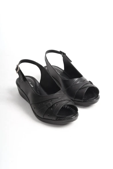 Papuç Sepeti 4567 Kadın Ortopedik Günlük Sandalet - Resim 4