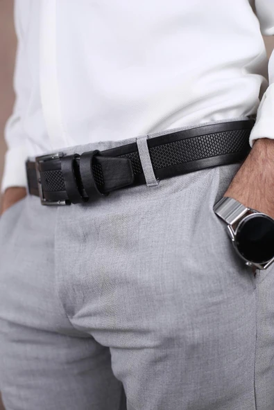 Papuç Sepeti 4404 Erkek Kot Kemeri - Resim 3