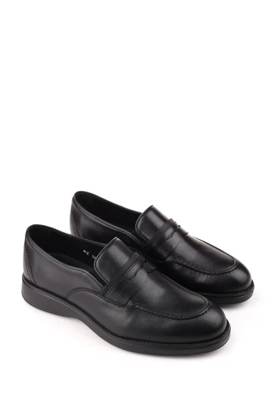 Libero H 1005 Erkek Hakiki Deri Eva Taban Bağcıksız Günlük Ayakkabı - Resim 2