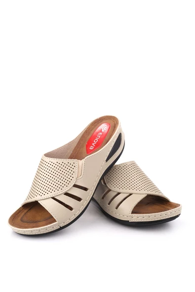 Papuç Sepeti 4743 Kadın Rahat Taban Ortopedik Günlük Terlik - Resim 6