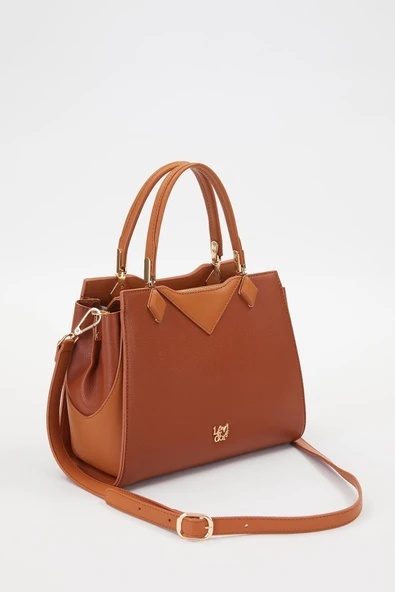 Levidor Camel Kadın Omuz Çantası 930204 - Resim 2