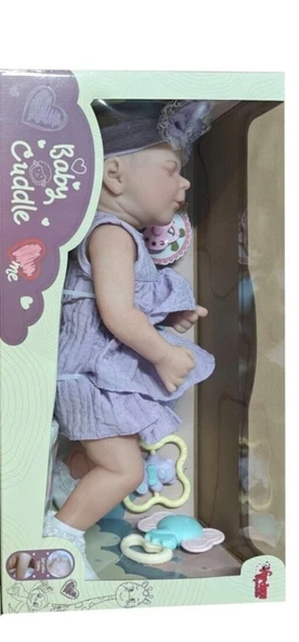 KNG-902-5 905-2 KUT 43 CM GERÇEKÇİ BEBEK VE ürün görseli