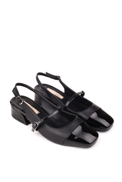 Papuç Sepeti 4772 Kadın 3,5 Cm Topuklu Günlük Rahat Ayakkabı ürün görseli 1