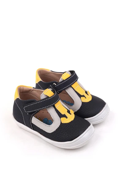 Papuç Sepeti - Şrbb 4804 Erkek Bebek Ortopedik İlk Adım Ayakkabısı - Resim 6