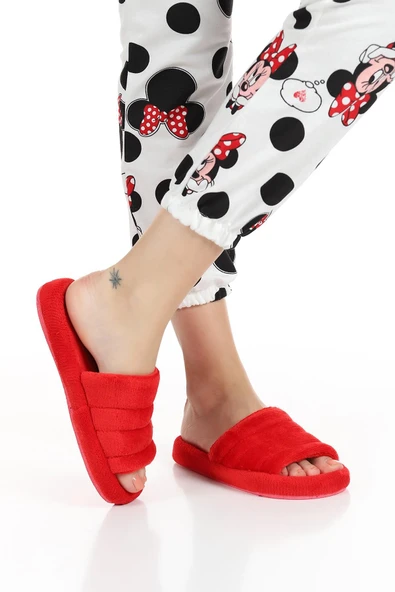 Papuç Sepeti 4660 Hafif Taban Kadın Halı-Ev Terliği - Resim 2