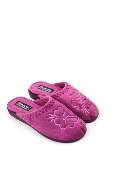 Gezer 14518 Cırtlı Çıkarılabilir Taban Günlük Kadın Ev-Halı Terliği ürün görseli