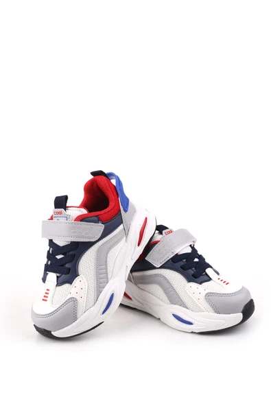 Papuç Sepeti Evo Filelli Hafif Rahat Unisex Çocuk Spor Ayakkabı - Resim 8