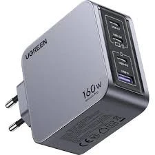 Nexode Pro 160W Gan Hızlı Şarj Cihazı 100W Kablolu Type-C Qc Pd 3xusb-C 1xusb-A Gri 25877 ürün görseli 1