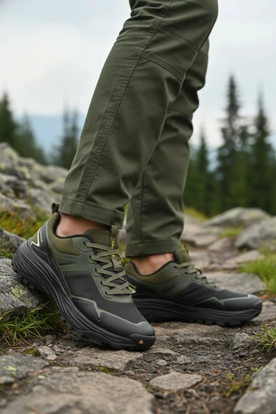 Humtto Siyah Kaymaz Taban Erkek Outdoor Ayakkabı 350497A M - 3