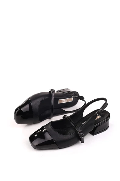 Papuç Sepeti 4772 Kadın 3,5 Cm Topuklu Günlük Rahat Ayakkabı - Resim 5