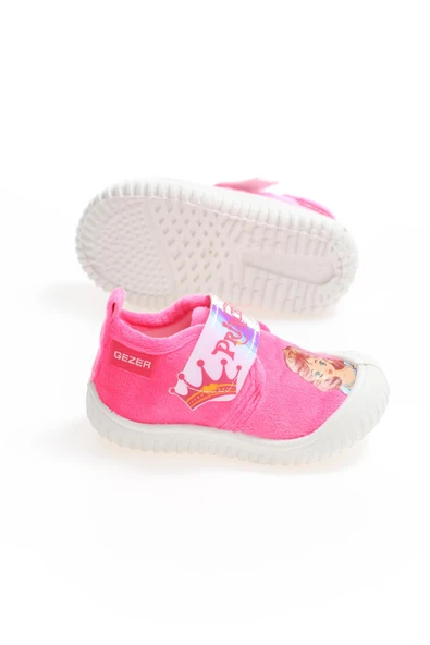Gezer 03195 Kız Çocuk Günlük Cırtlı Panduf Ev Kreş Ayakkabı - Resim 4