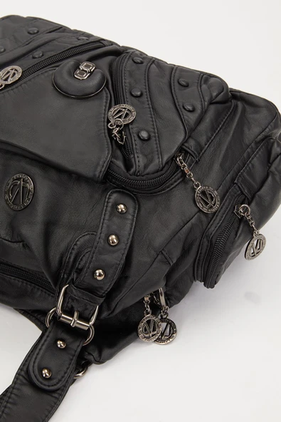 Levidor 930274 Yumuşak Deri Günlük El & Omuz Çantası - Resim 3