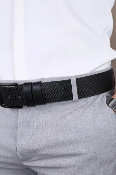 Papuç Sepeti 4401 Erkek Kot & Kumaş Kemeri - Resim 2