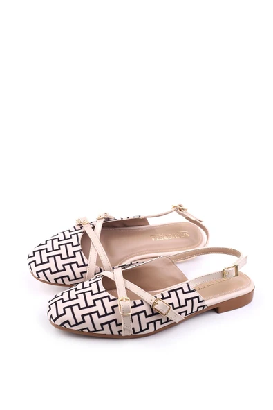 Papuç Sepeti 4778 Rahat Taban Kadın Babet Ayakkabı - Resim 6