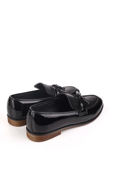 Papuç Sepeti 4704 Püsküllü Erkek Babet Ayakkabı - Resim 4