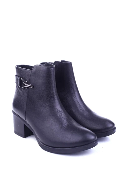Castle Black 92157-1 Termo Taban 5,5 cm Topuk Hakiki Deri Günlük Kadın Bot ürün görseli 1