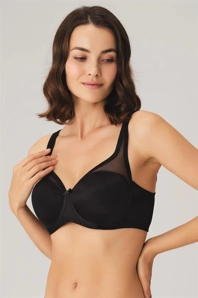 Balenli Desteksiz Dolgusuz Toparlayıcı Yumuşak Süngerli Günlük Klasik Küçültücü Sütyen ürün görseli