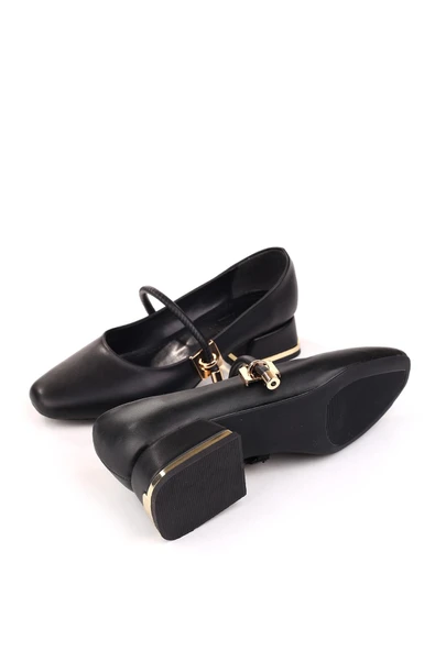 Papuç Sepeti 4772 Kadın 3,5 Cm Topuklu Günlük Rahat Ayakkabı - Resim 9