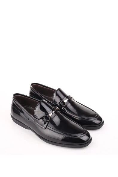 Montana 311 Erkek Hakiki Deri Günlük Rugan Babet Ayakkabı ürün görseli 1