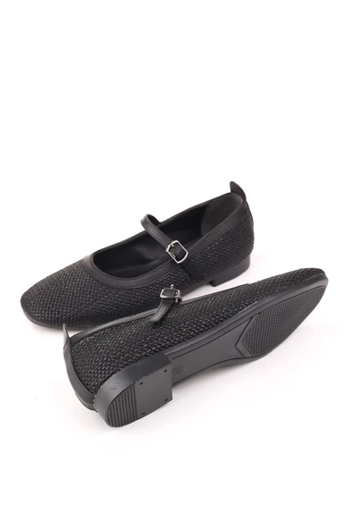 Papuç Sepeti 4849 Kadın Günlük Rahat Taban Babet Ayakkabı - Resim 9