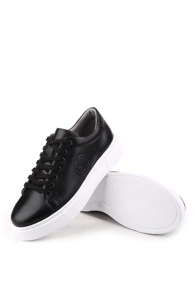 Voyager 6204 Erkek Hakiki Deri Poli Taban Günlük Ayakkabı - Resim 4