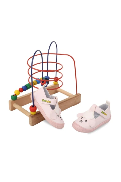 Papuç Sepeti - Şrbb 4798 Kız Bebek Ortopedik İlk Adım Ayakkabısı ürün görseli