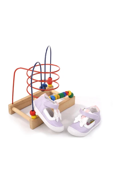 Papuç Sepeti - Şrbb 4796 Kız Bebek Ortopedik İlk Adım Ayakkabısı ürün görseli