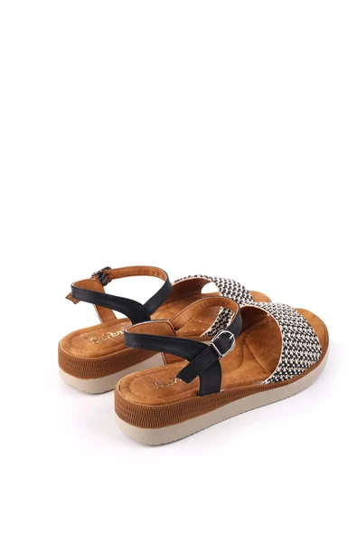 Papuç Sepeti 340 Kadın Günlük Anatomik Rahat Taban Sandalet - Resim 7