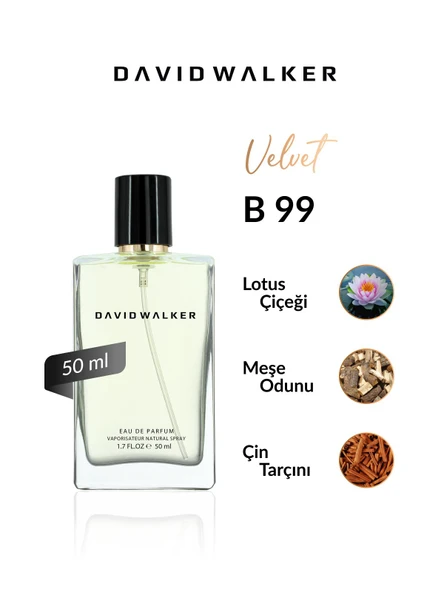 David Walker B99 Quiz 50 ml Kadın Parfüm | Velvet ürün görseli 1