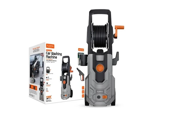 Extra Basınçlı Araç Yıkama Makinesi | 60 Bar 1100W Yüksek Basınçlı Yıkama | Köpük Taban - Resim 5