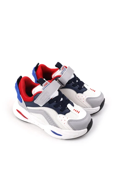 Papuç Sepeti Evo Filelli Hafif Rahat Unisex Çocuk Spor Ayakkabı - Resim 2