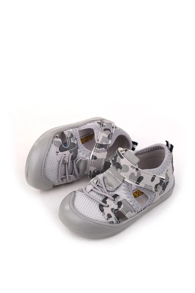 Papuç Sepeti - Arzn 4828 Erkek Bebek Ortopedik İlk Adım Ayakkabısı - Resim 7