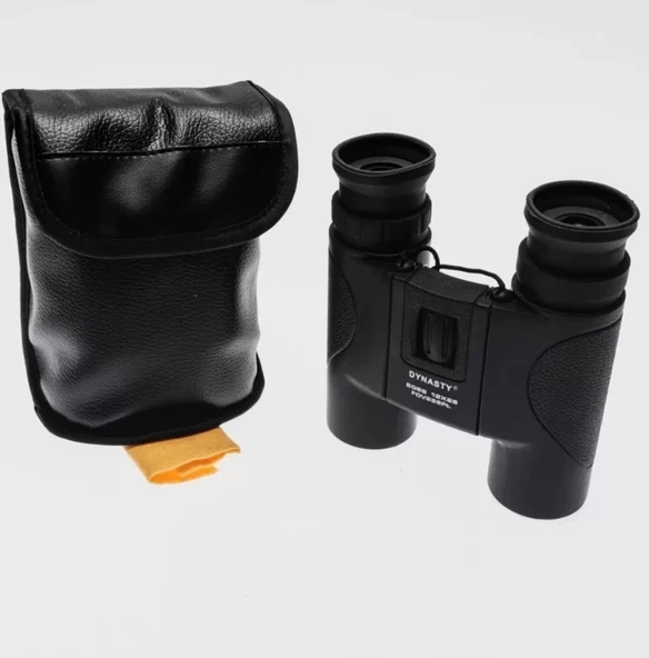 Dynasty12x26 Kauçuk Kaplamalı Kamp Dürbünü,yeşil Camlı ürün görseli 1