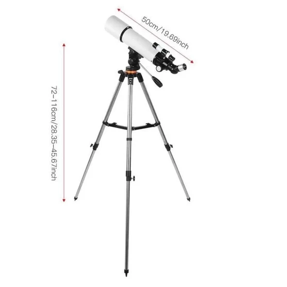 Cf50080 Yüksek Netlik Monoküler Kara Ve Uzay Teleskobu - Resim 3