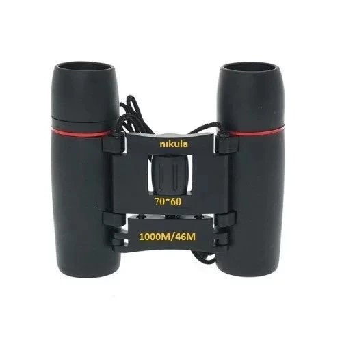 70x60  Cepte Taşımalı Kauçuk Kaplamalı Mini Dürbün Mavi - Resim 2