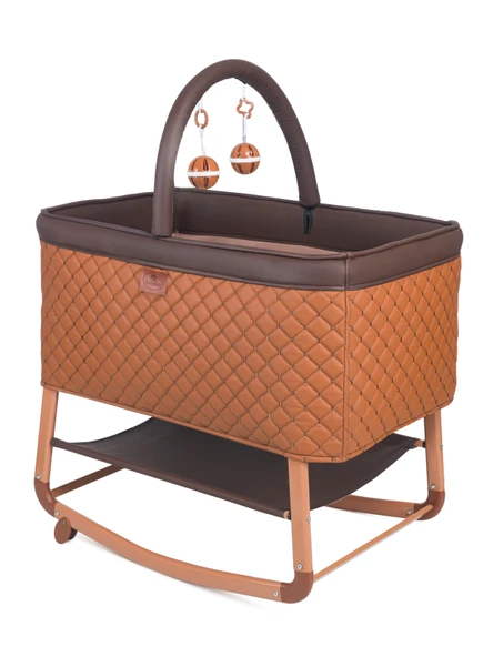 Deri Anne Yanı Sepet Beşik - Resim 2