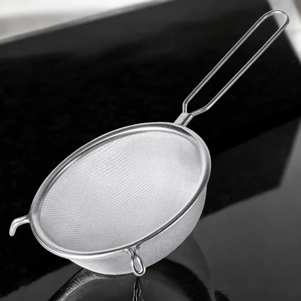 MyBru MyBru Metal İnce Tel Süzgeç 22 Cm - Resim 2
