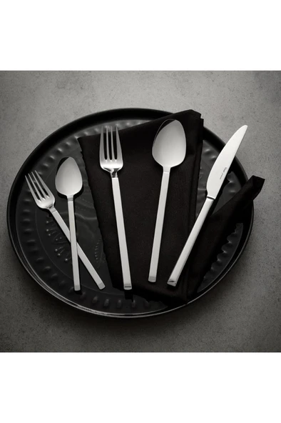 Hisar Orlando 84 Parça 12 Kişilik Çatal Kaşık Bıçak Takımı - Resim 2