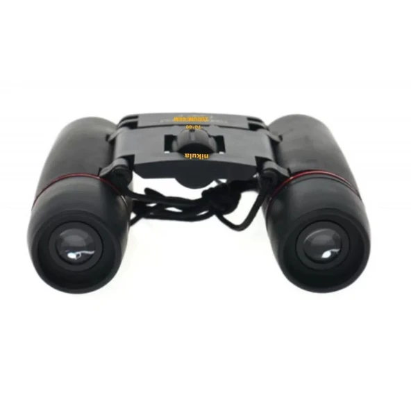 70x60  Cepte Taşımalı Kauçuk Kaplamalı Mini Dürbün Mavi - Resim 6