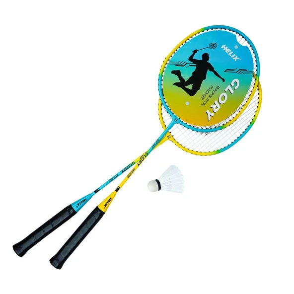 HELİX GLORY  BADMINTON RAKET SETİ ürün görseli