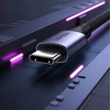 Ugreen Usb-c 240w Örgülü Hızlı Şarj Kablosu, 1 Metre, Siyah - 15311 - Resim 2