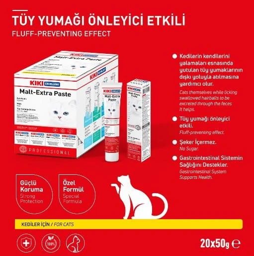 Kiki Excellent Kedi Malt Extra Paste Macun 50 Gr - Resim 2