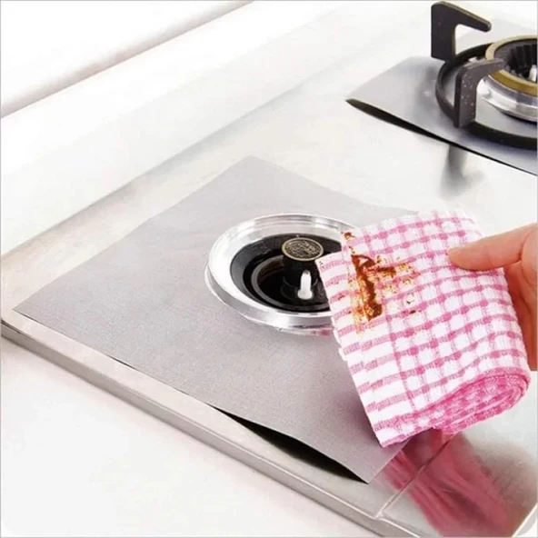 Ocak Koruyucu Alüminyum Ped Seti - Resim 5