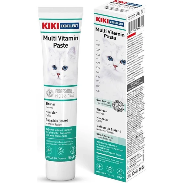 Kiki Excellent Mutli Vitamin Paste Kedi Macun 100 Gr ürün görseli