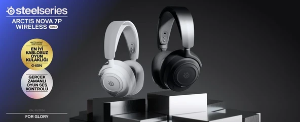 Steelseries Arctis Nova 7P Gen2 Kablosuz Beyaz Gaming Kulaklık - 3