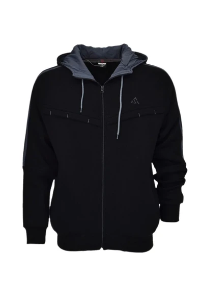 Erkek Kapüşonlu 3 İplik Eşofman Takım 3281 BGL-ST04775 - Resim 4