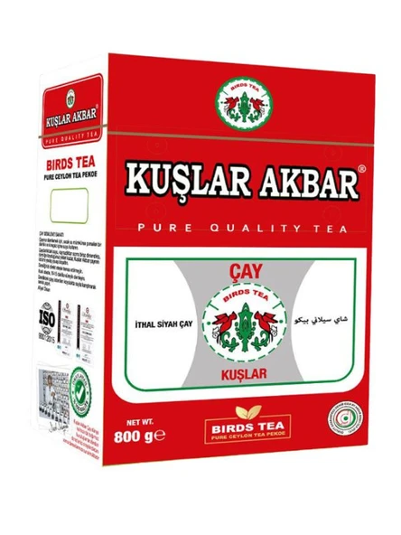 AKBAR KUŞLAR SEYLAN DÖKME ÇAYI 800 GR ürün görseli