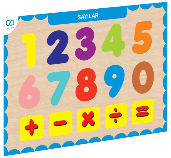 CAAHS3207 CA GAMES AHŞAP SAYILAR BULTAK ürün görseli