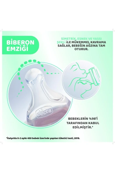 Chicco Sarı 300 ml F.bottle Pp Biberon ürün görseli