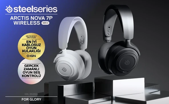 Steelseries Arctis Nova 7P Gen2 Kablosuz Magenta Gaming Kulaklık - Resim 2